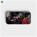 The Wine Glass - Johannes Vermeer Phone Case.