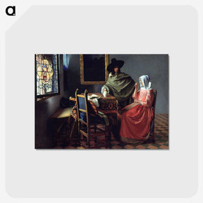1-6_Johannes-Vermeer_postcard