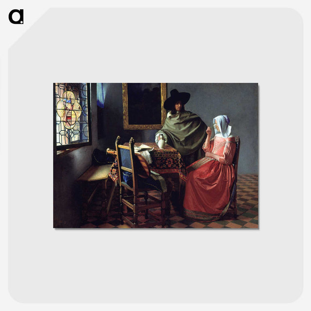 1-6_Johannes-Vermeer_postcard