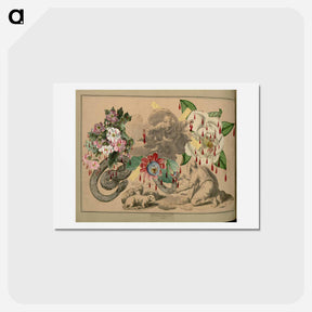 アートポストカード-Victorian Blood Book
 - ジョン ビングリー ガーランド Postcard.