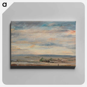 アートパネル-Cloud Study, Early Morning, Looking East from Hampstead
 - ジョン コンスタブル Canvas.