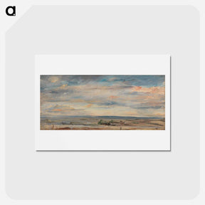 アートポストカード-Cloud Study, Early Morning, Looking East from Hampstead
 - ジョン コンスタブル Postcard.
