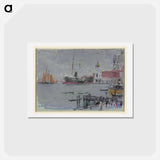 アートポストカード-Loxia Curvirostra
 - ジョン グールド Postcard.