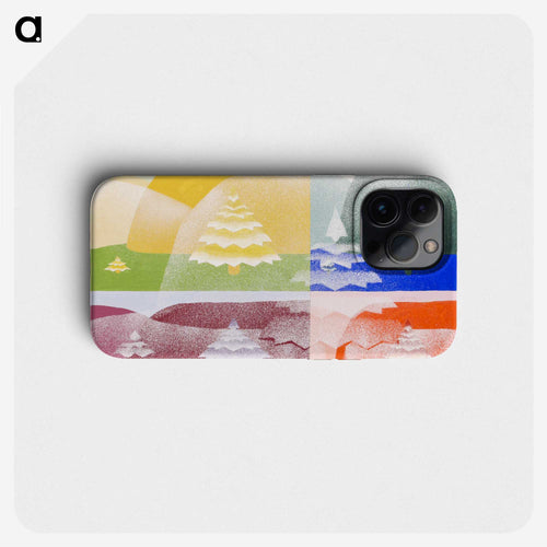 樹木 - ヨーゼフ シリンガー Phone Case.