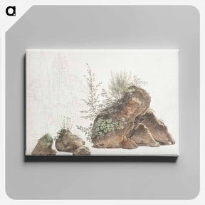 アートパネル-Overgrown Rocks
 - ジョセフス アウグストゥス クニップ Canvas.