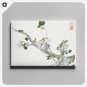 アートパネル-Insects and Flowers
 - ジュ リアン Canvas.