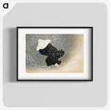 Snow from Momoyogusa–Flowers of a Hundred Generations - Kamisaka Setsuka Poster.