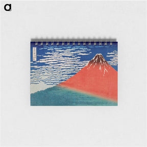 アートメモ帳-Hokusai's Fine Wind, Clear Morning - 葛飾 北斎 Memo.