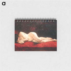 アートメモ帳-Lying Nude - レッサー ユリィ Memo.
