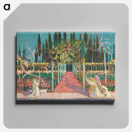 アートパネル-Annunciation - モーリス ドニ Canvas.
