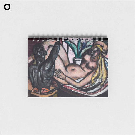 アートメモ帳-Studio (Female Nude and Sculpture)
 - マックス ベックマン Memo.