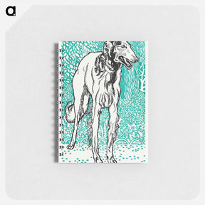 アートメモ帳-Greyhound - モリツ ユング Memo.