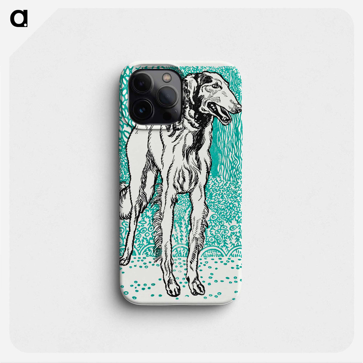 Greyhound - モリツ ユング Phone Case.