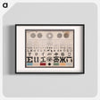 アートポスター-Mayerle Test Chart
 - 国立医学図書館 Poster.