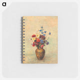 Flowers in a Vase - オディロン ルドン Memo.
