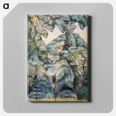 アートパネル-Trees in Bird Garden - ポール ナッシュ Canvas.