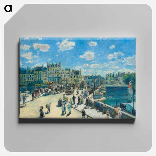 Pont Neuf, Paris - ピエール オーギュスト ルノワール Canvas.