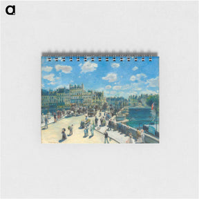 アートメモ帳-Pont Neuf, Paris - ピエール オーギュスト ルノワール Memo.