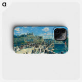 Pont Neuf, Paris - Pierre Auguste Renoir Phone Case.