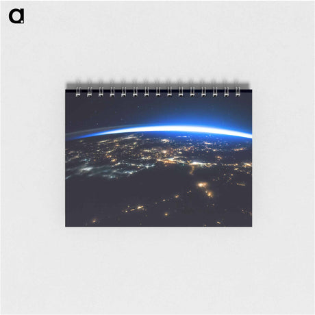 アートメモ帳-Nocturnal Hemispheric Illumination
 - 地球 Memo.