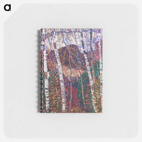 アートメモ帳-White Birches
 - セントルイス美術館 Memo.