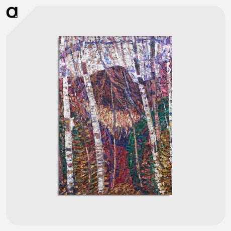アートポストカード-White Birches
 - セントルイス美術館 Postcard.