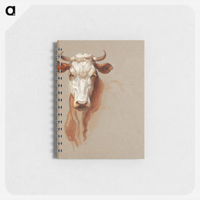 アートメモ帳-Two Studies of Cattle - サミュエル コールマン Memo.