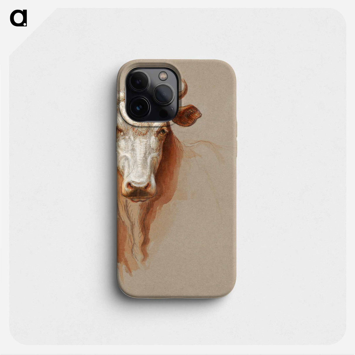 Two Studies of Cattle - Samuel Coleman Phone Case.