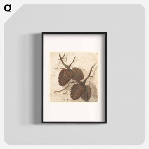 Sparappels aan een tak
 - Sienje Mesdag van Houten Poster.