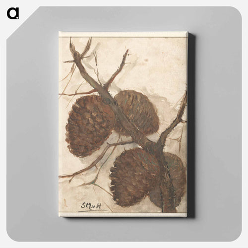 Sparappels aan een tak
 - Sienje Mesdag van Houten Canvas.