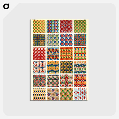 アートポストカード-Nineteenth-Century Ornament
 - 装飾の文法 Postcard.