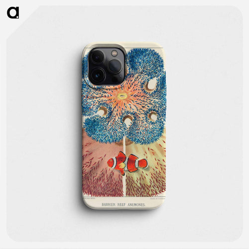 Barrier Reef Anemones - オーストラリアのグレートバリアリーフ Phone Case.