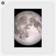 アートポストカード-Full Moon
 - ムーン Postcard.