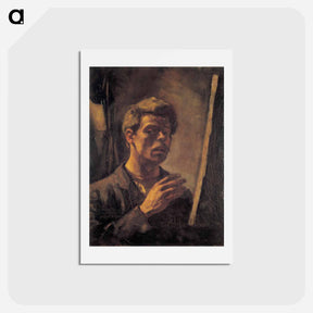 アートポストカード-Self portrait - テオ ファン ドゥースブルフ Postcard.