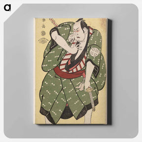 アートパネル-Ōtani Hiroji III as Tosa no Matabei - 東洲斎 写楽 Canvas.