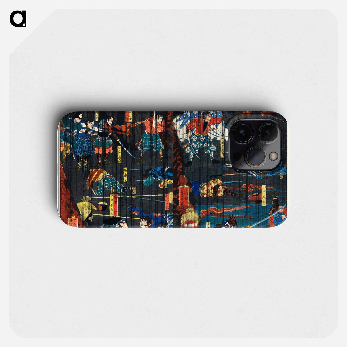 Soga no Adauchi - 歌川よしかず Phone Case.