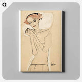 アートパネル-Portrait of a Young Woman
 - ウィーン博物館 Canvas.