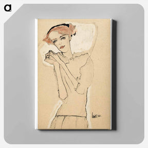 アートパネル-Portrait of a Young Woman
 - ウィーン博物館 Canvas.