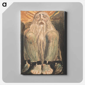 アートパネル-The First Book of Urizen, Plate 12 - ウィリアム ブレイク Canvas.