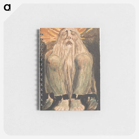 アートメモ帳-The First Book of Urizen, Plate 12 - ウィリアム ブレイク Memo.
