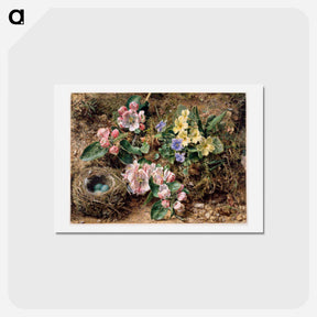 アートポストカード-Original public domain image from Birmingham Museum and Art Gallery - ウィリアム ヘンリー ハント Postcard.