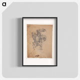 Study after Dürer: Saint Christopher I - アルブレヒト デューラー Poster.