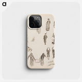 Henkilöharjoitelma - アルフレッド ウィリアム フィンチ Phone Case.