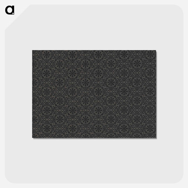 アートポストカード-Decorative Paper from Ithaka, after L. H. Fischer
 - 大英図書館 Postcard.