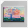 アートパネル-The Pink Cloud
 - クリーブランド美術館 Canvas.
