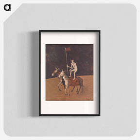 アートポスター-Circus Performer on Horses
 - シプリアン マジェルニク Poster.