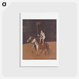 アートポストカード-Circus Performer on Horses
 - シプリアン マジェルニク Postcard.