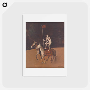 アートポストカード-Circus Performer on Horses
 - シプリアン マジェルニク Postcard.