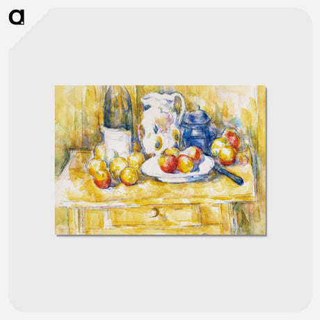 アートポストカード-Apples on a Sideboard
 - ダラス美術館 Postcard.