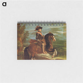 アートメモ帳-Equestrian Portrait of Philip IV - ディエゴ ベラスケス Memo.